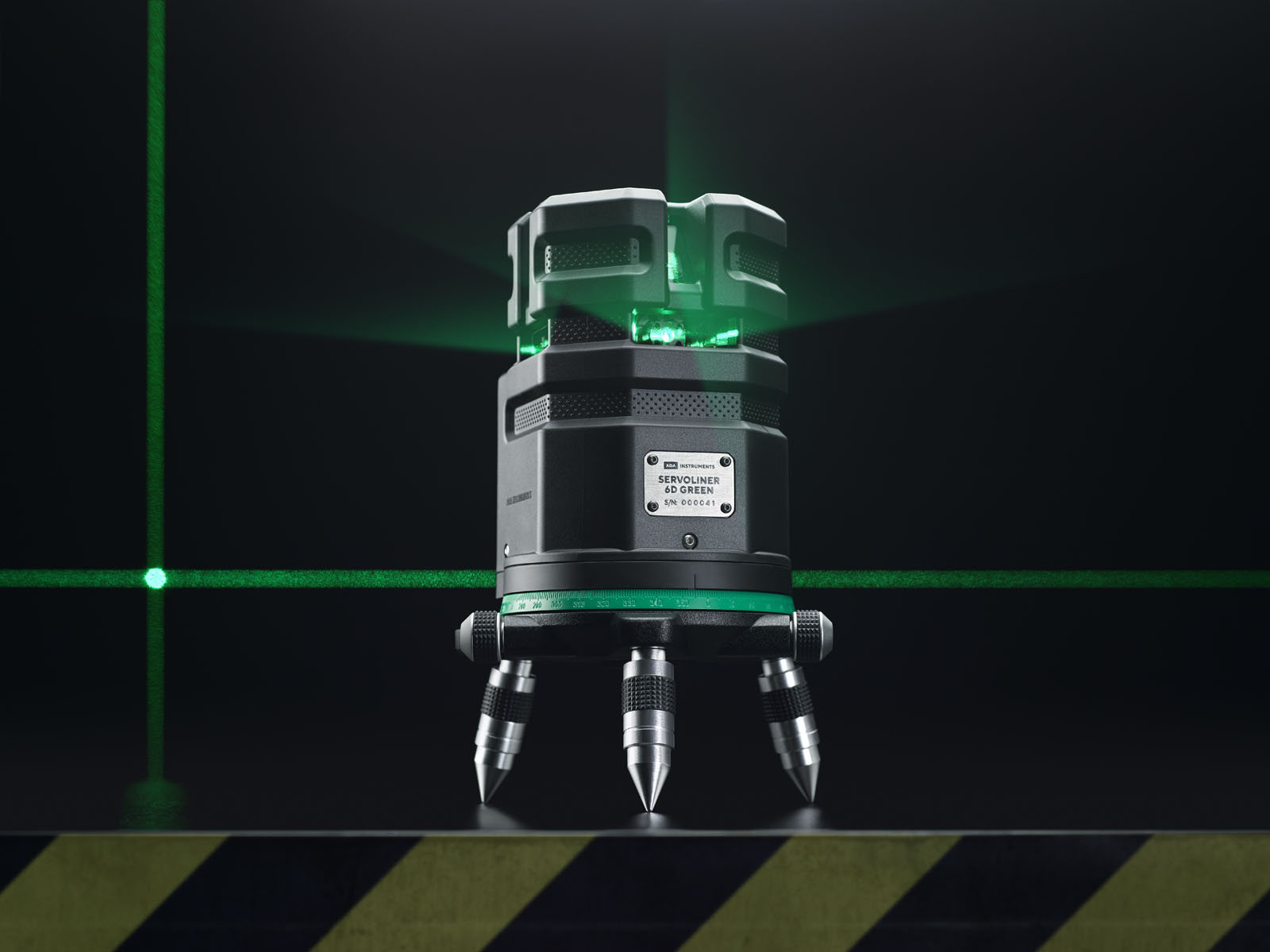 Лазерный уровень ADA 6D Servoliner GREEN
