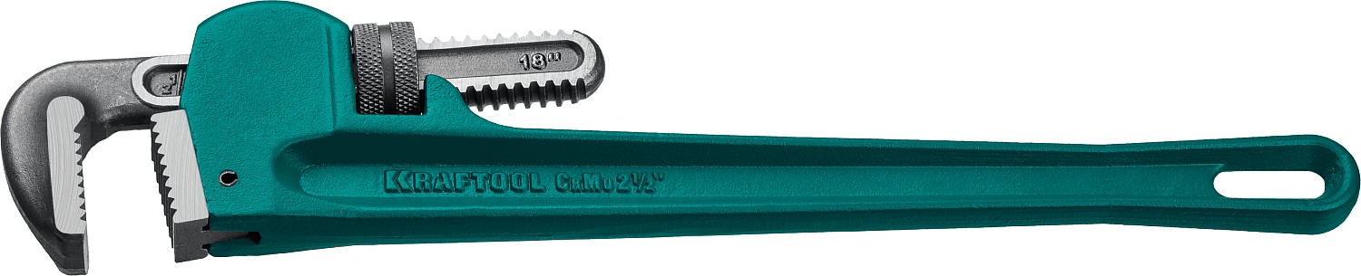 KRAFTOOL STILLSON, 2.5″, 450 мм, Трубный разводной ключ (2727-45)