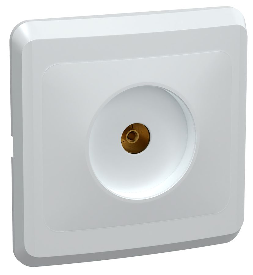 VEGA Розетка 1-местная TV РТВ10-ВБ белый IEK