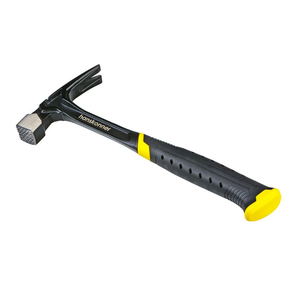 Молоток-гвоздодер, 800г. цельнокованый, Hanskonner