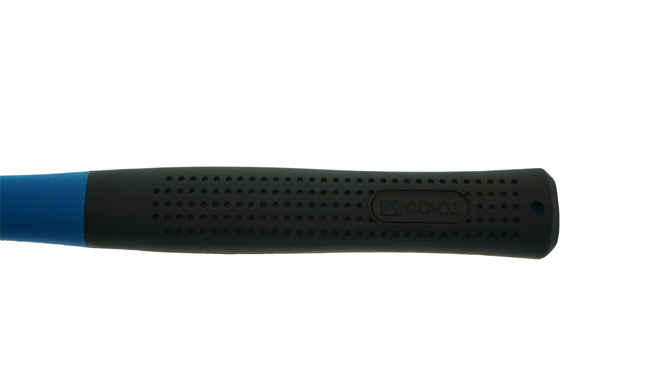 Молоток слесарный, кованый боек, 600 г, фибергласовая рукоятка, СОЮЗ