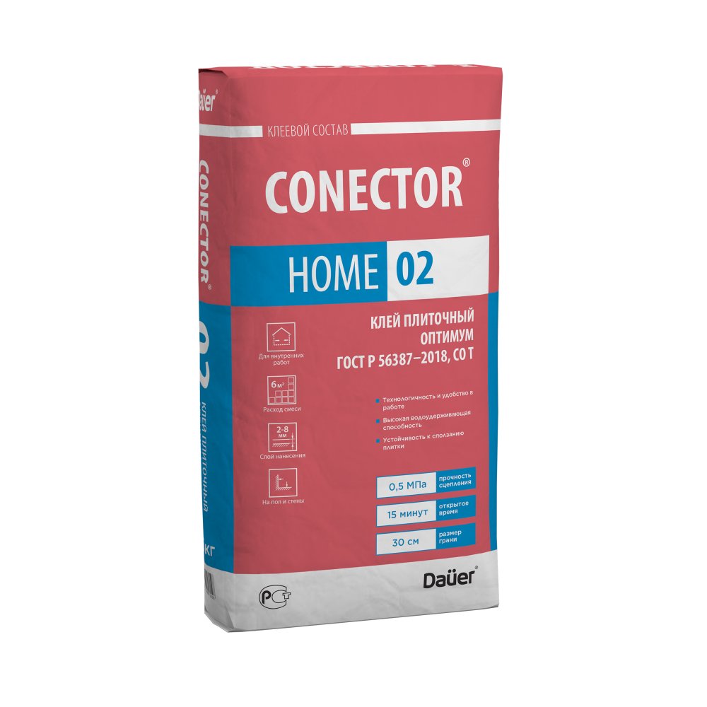 CONECTOR HOME 02 Клей плиточный Оптимум 25 кг