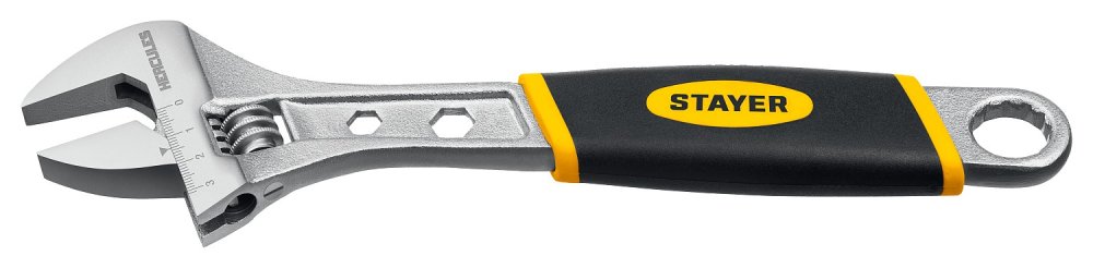 STAYER Chromax, 250 / 30 мм, Разводной ключ (27262-25)