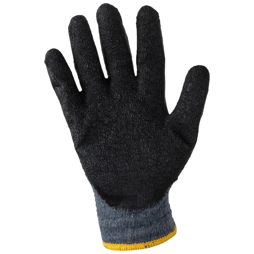 Double LTX Защитные перчатки Jeta Safety с двухслойным латексным покрытием ладони JL-101-L, разм. L