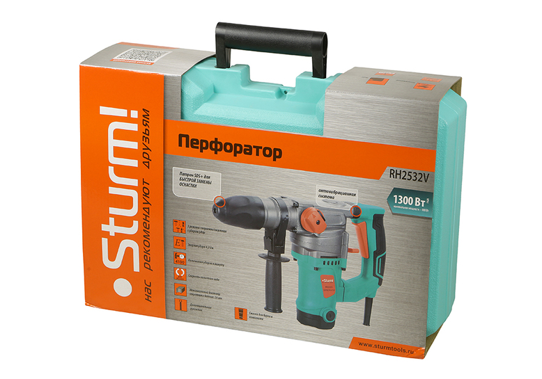 Перфоратор SDS Plus Sturm! RH2532V