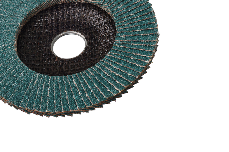 Круг зачистной лепестковый ЦИРКОНИЕВЫЙ 125х22, зерно 40, Hanskonner