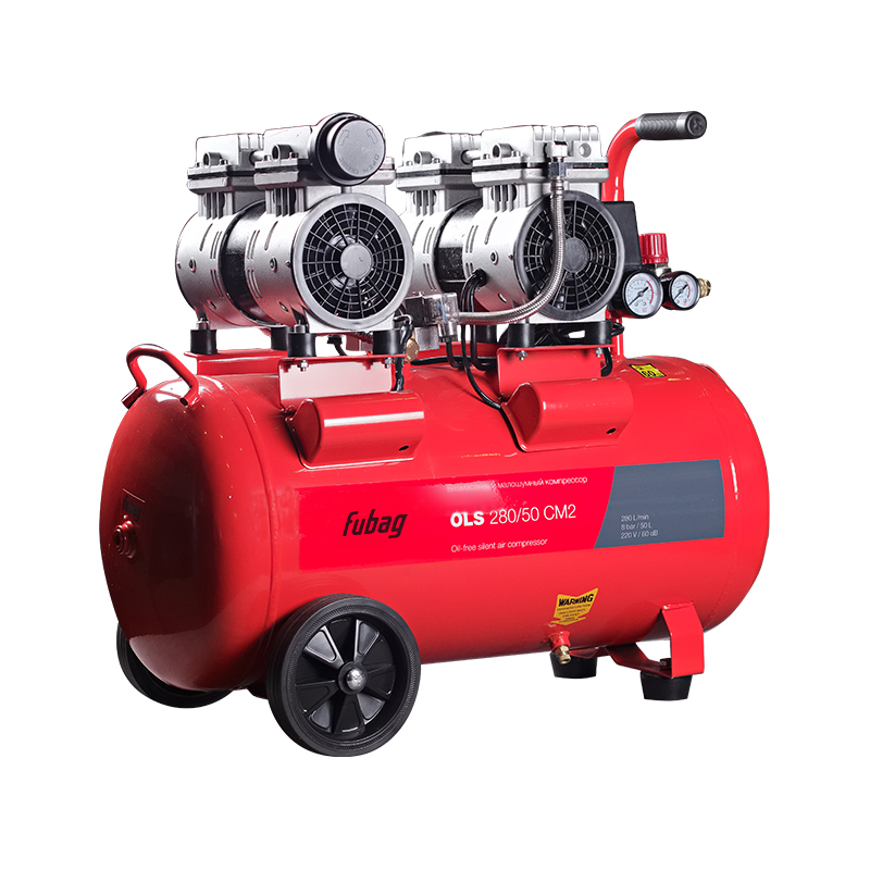Компрессор безмасляный малошумный FUBAG OLS 280/50 CM2 - арт 8641820