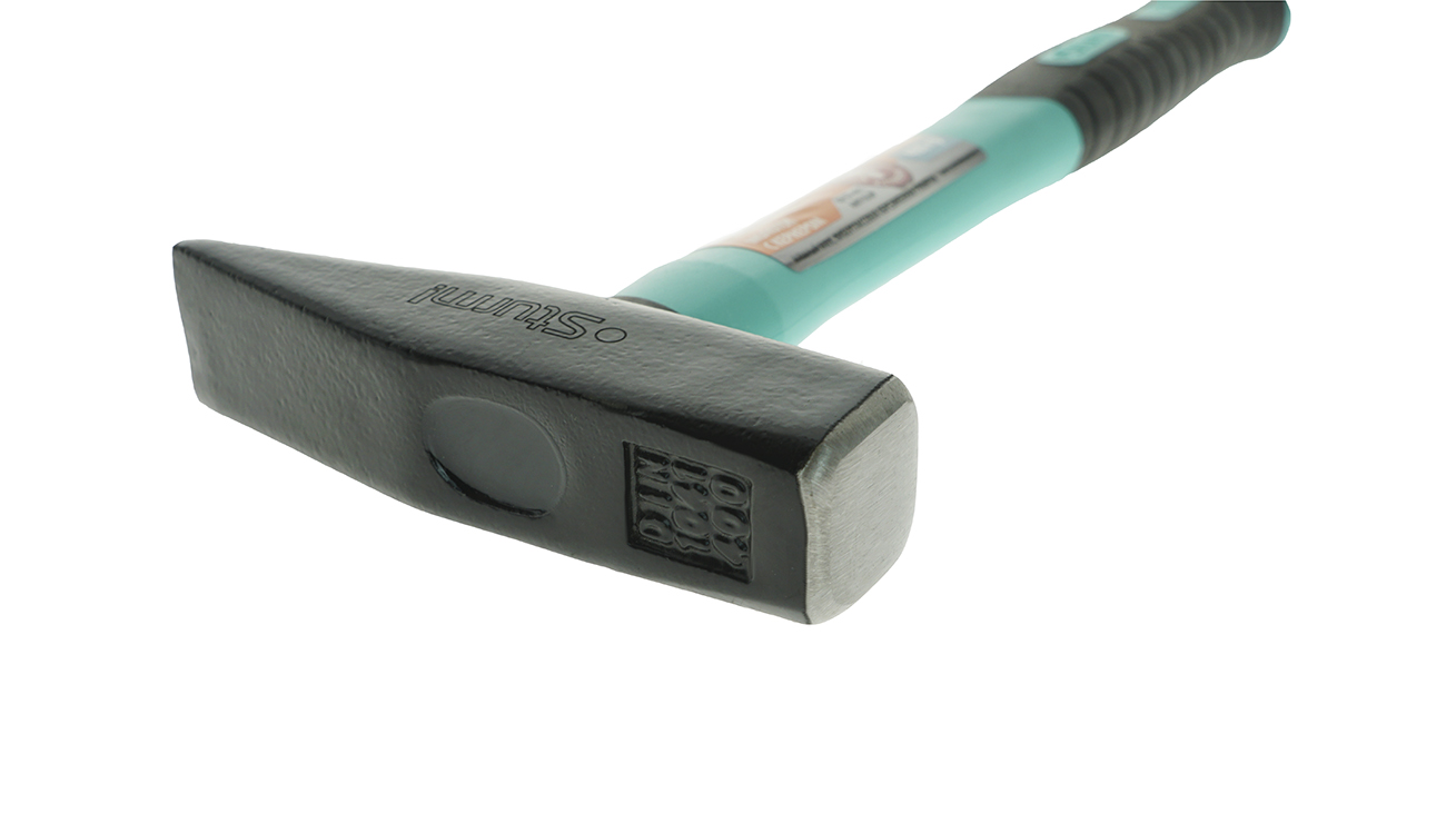 Молоток со встроенным кернером, 400г, фибергласс, серия Кулибин, Sturm!