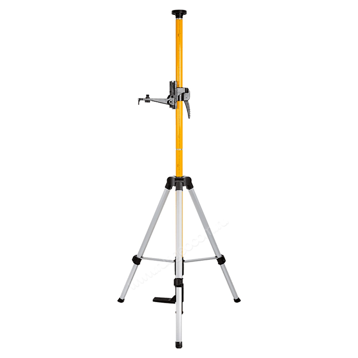 Комплект: лазерный уровень RGK UL-44W Black с калибровкой + штанга-упор приемник рейка кронштейн