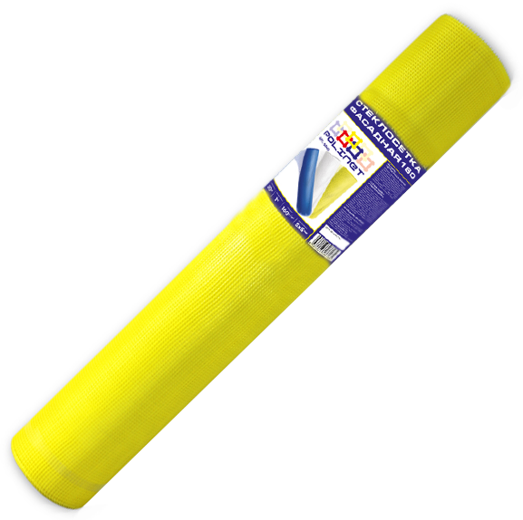 Фасадная сетка POLINET (40 м) 5х5мм 145 г/м2