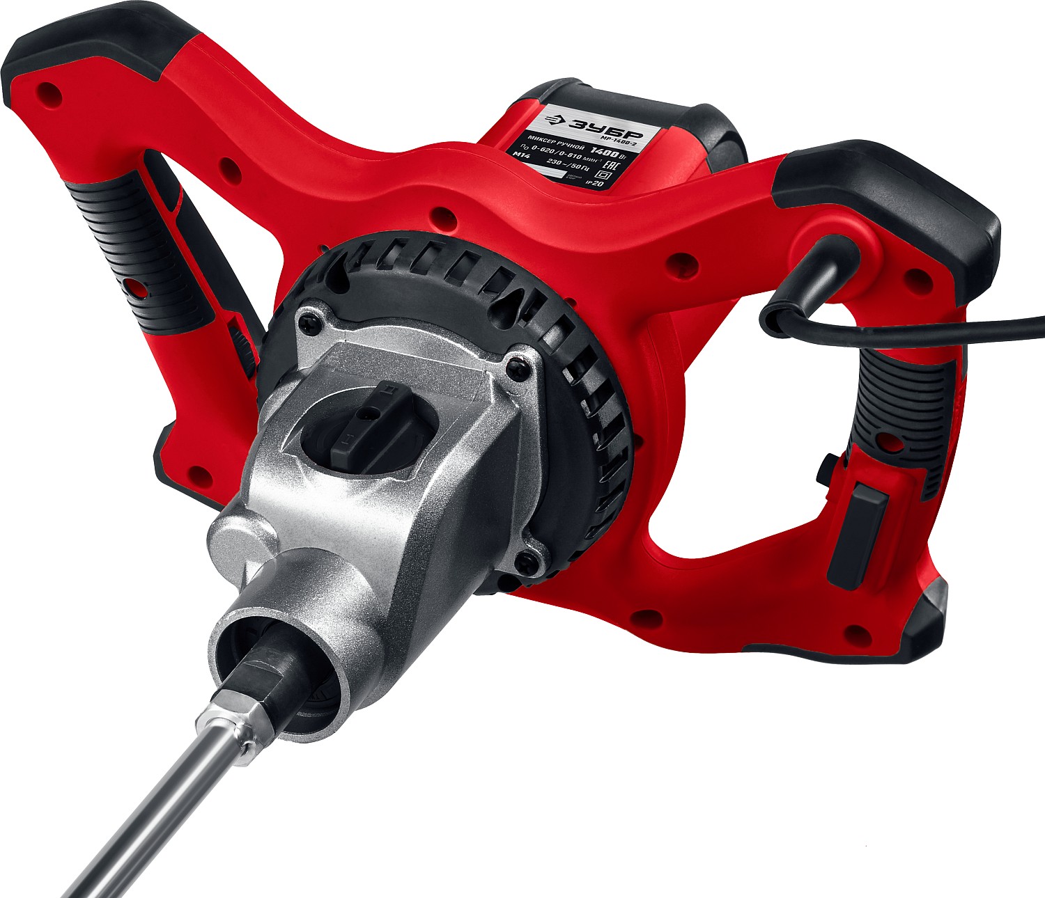 ЗУБР 1400 Вт, М14, строительный миксер, 2 скорости (МР-1400-2)