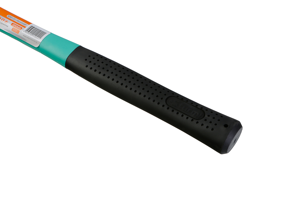 Слесарный молоток,ЗАЩИТА ОТ РАСКОЛА,фибергласс, кованый боек 300гр, Sturm! ПРОМО