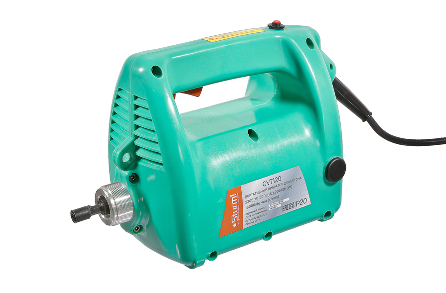 Вибратор глубинный для бетона Sturm! CV7120
