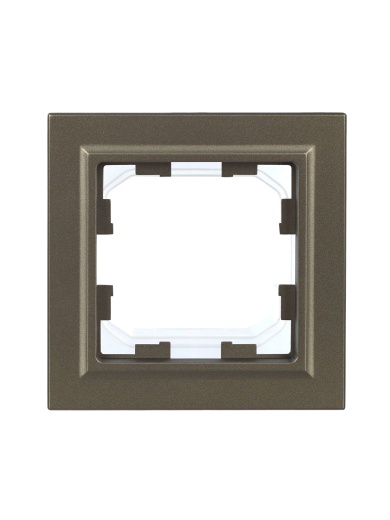 BRITE Рамка 1-местная IP44 РУ-1-БрШ-44 шампань IEK