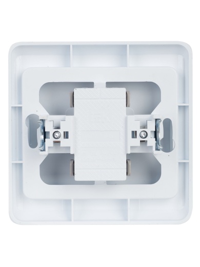 VEGA Выключатель 1-клавишный ВС10-1-0-ВБ 10А белый IEK