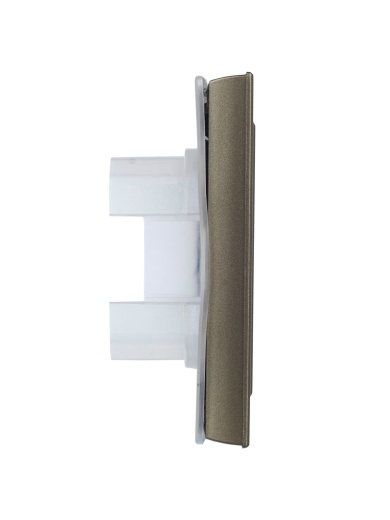 BRITE Рамка 1-местная IP44 РУ-1-БрШ-44 шампань IEK