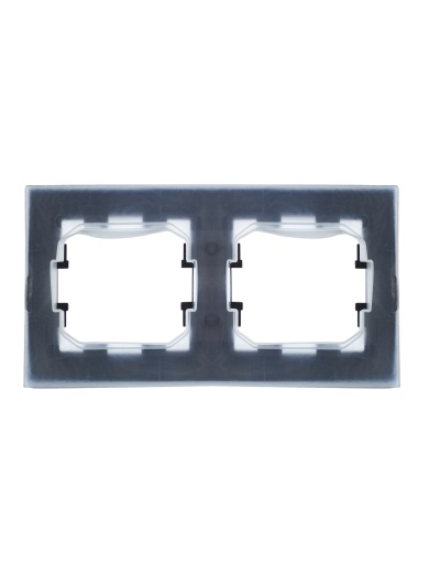 BRITE Рамка 2-местная IP44 РУ-2-БрТБ-44 темная бронза IEK