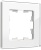 BRITE Рамка 1 -местная РУ-1-2-БрБ стекло белый IEK