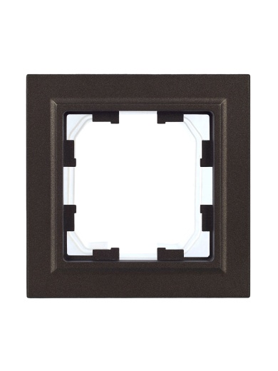 BRITE Рамка 1-местная IP44 РУ-1-БрТБ-44 темная бронза IEK
