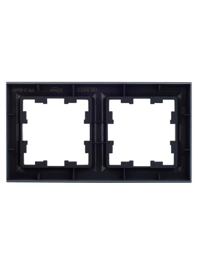 BRITE Рамка 2-местная РУ-2-БрМ маренго IEK