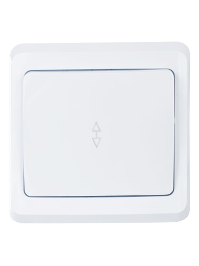 VEGA Выключатель 1-клавишный проходной ВСп10-1-0-ВБ 10А белый IEK