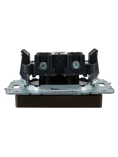 BRITE Розетка 1-местная без заземления без защитных шторок 10А РС10-1-0-БрТБ темная бронза IEK