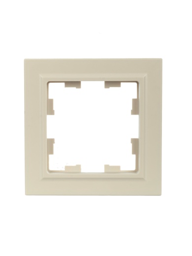 BRITE Рамка 1-местная РУ-1-БрКр бежевый IEK
