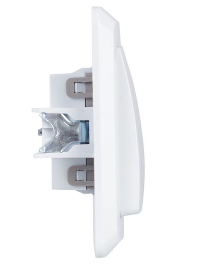 VEGA Выключатель 1-клавишный ВС10-1-0-ВБ 10А белый IEK