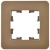 BRITE Рамка 1-местная РУ-1-1-Бр металл латунь RE IEK