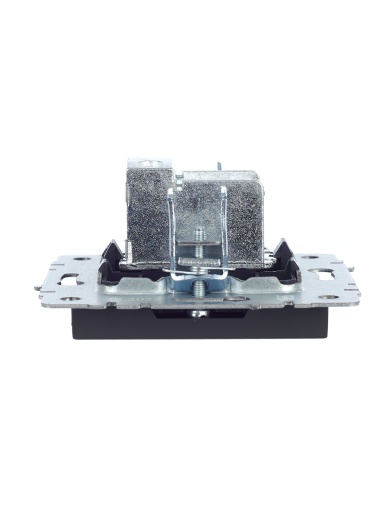 BRITE Розетка TV проходная РТВ10-0-БрГ графит IEK