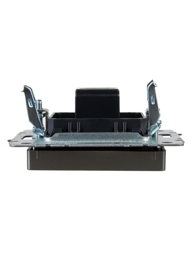 BRITE Розетка HDMI РHDMI-0-БрС сталь IEK