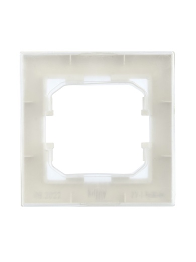 BRITE Рамка 1-местная IP44 РУ-1-БрЖ-44 жемчуг IEK