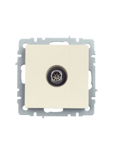 BRITE Розетка TV оконечная РТВ11-0-БрКр бежевый IEK