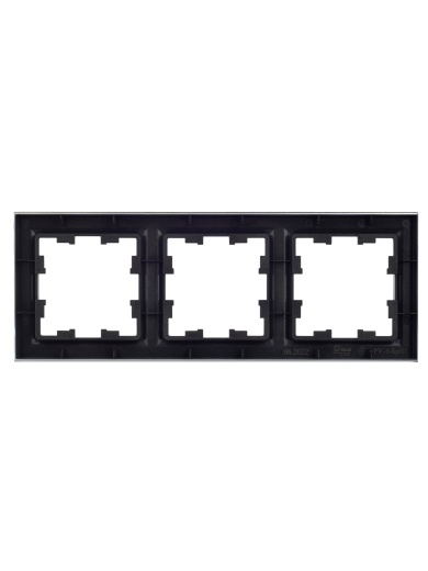 BRITE Рамка 3-местная РУ-3-БрШ шампань IEK