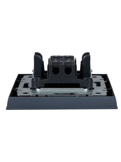 BRITE Выключатель 1-клавишный 10А в сборе ВСР10-1-0-БрМ маренго IEK