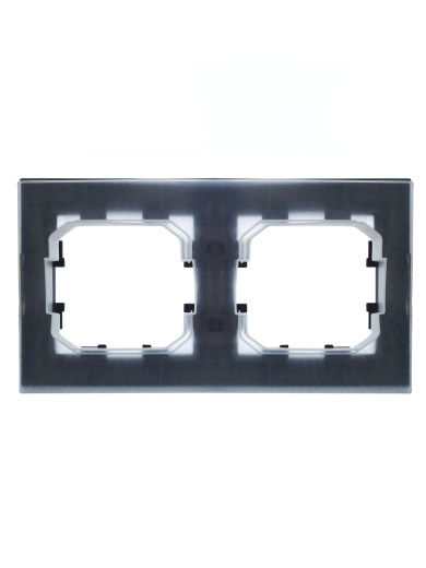 BRITE Рамка 2-местная IP44 РУ-2-БрМ-44 маренго IEK