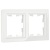 BRITE Рамка 2-местная РУ-2-БрБ белый IEK