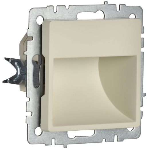 BRITE Подсветка светодиодная встраиваемая ПЛ20-БрКр бежевый IEK