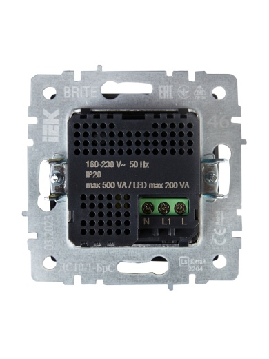 BRITE Датчик движения ДС10-1-БрС сталь IEK