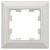 BRITE Рамка 1-местная РУ-1-Бр белый/белый IEK