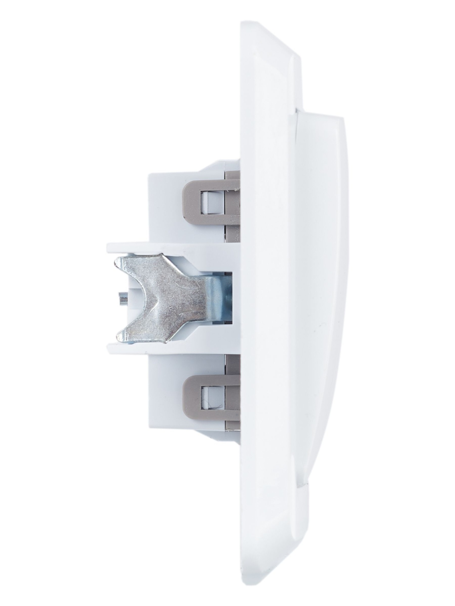 VEGA Выключатель 1-клавишный проходной ВСп10-1-0-ВБ 10А белый IEK