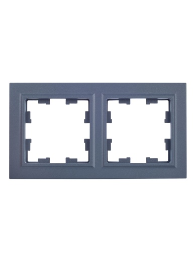 BRITE Рамка 2-местная РУ-2-БрМ маренго IEK