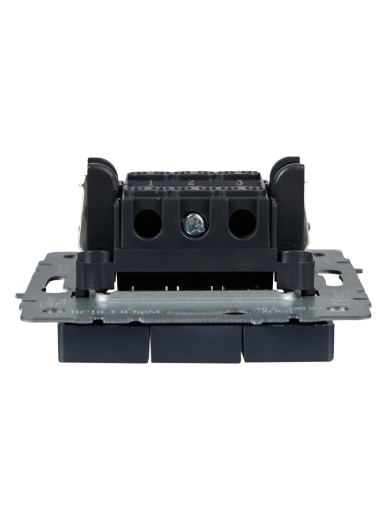 BRITE Выключатель 3-клавишный 10А ВС10-3-0-БрМ маренго IEK