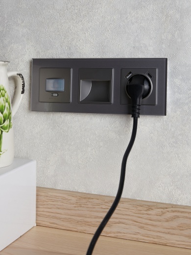 BRITE Датчик движения ДС10-1-БрС сталь IEK