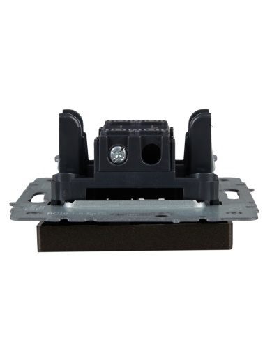 BRITE Выключатель 1-клавишный проходной 10А ВС10-1-6-БрТБ темная бронза IEK