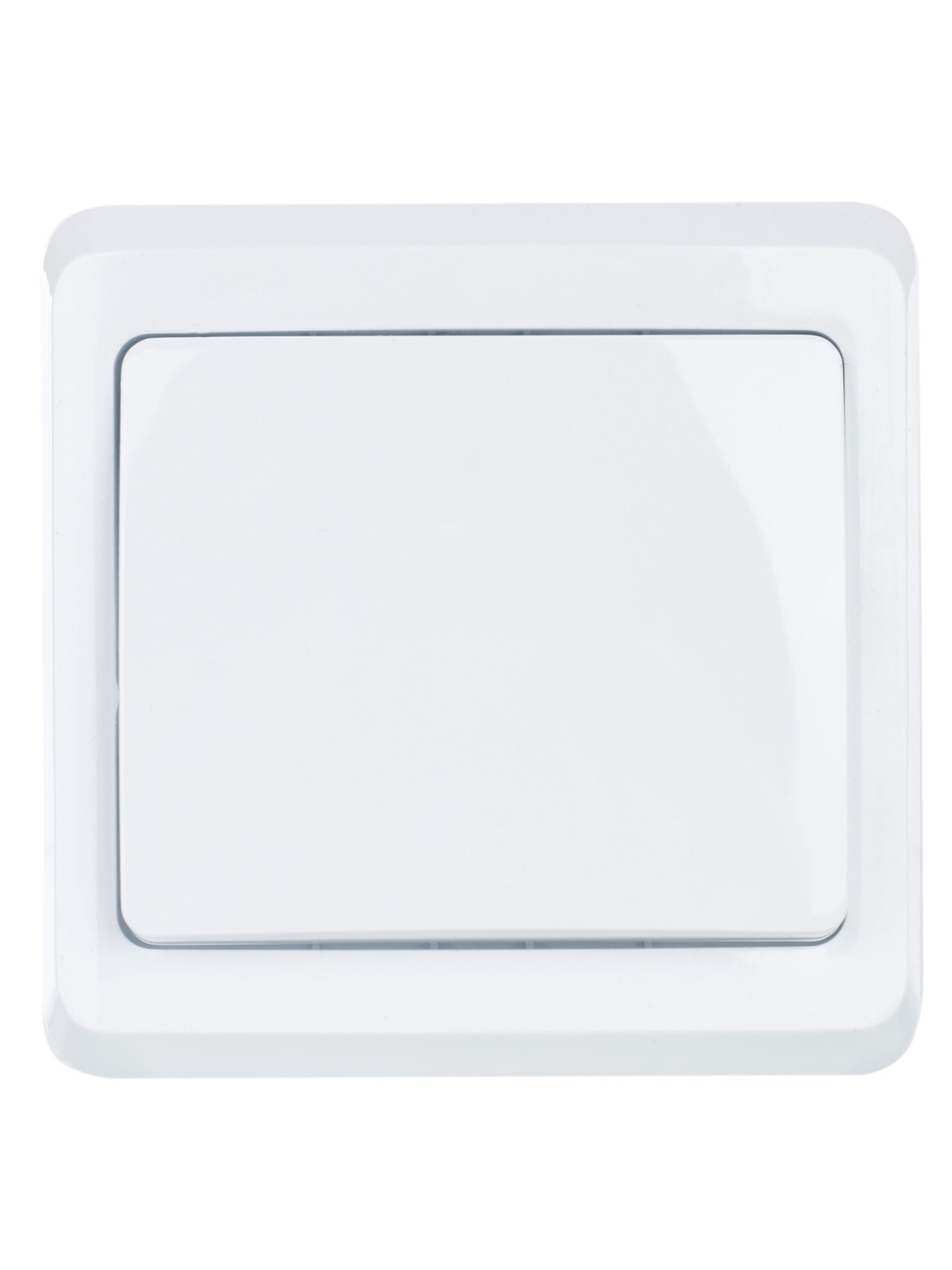 VEGA Выключатель 1-клавишный ВС10-1-0-ВБ 10А белый IEK